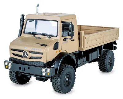 Image de Jamara Mercedes Unimog U5023 1:14 beige télécommandé