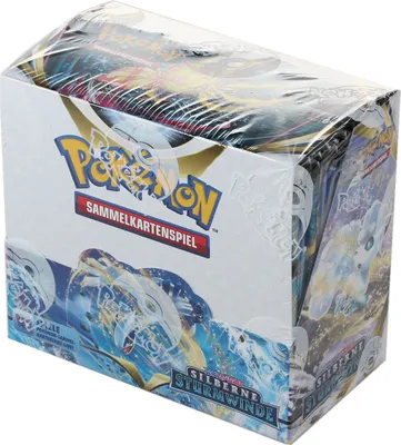 Produktbild von Pokemon Sammelkartenspiel: Display - SS12: Silberne Sturmwinde (+)