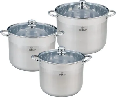 Produktbild von Kinghoff 6-Teiliges Kochgeschirr Set Kh-4311