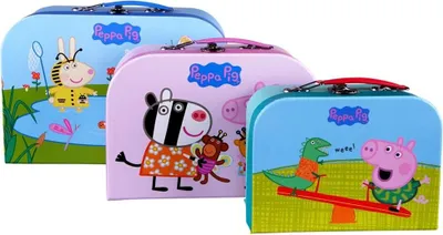 Image de Set de 3 valises Peppa Pig