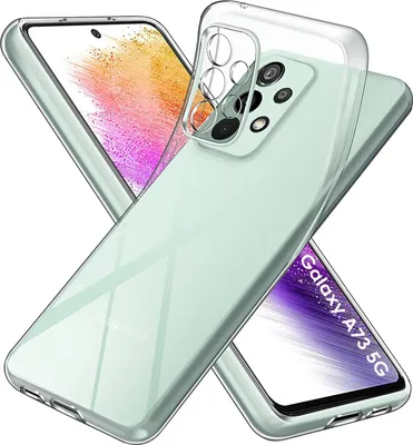 Obrázok produktu pre Puzdro pre Samsung Galaxy A73 5G - Priehľadné puzdro na mobilný telefón Ochranné puzdro odolné proti poškriabaniu Ultra Thin Phonillico®