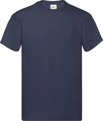 Produktbild von Screen Stars Fruit Of The Loom Original Herren T-Shirt, Kurzarm PC124 (S) (Dunkel Marine)