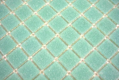 Produktbild von Handmuster Mosaikfliese Glas grün Wandfliesen Badfliese Duschrückwand Fliesenspiegel MOS200-A62-N_m