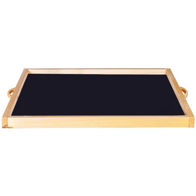 Produktbild von EDUPLAY 110327 Sandspielbrett, schwarz/natur
