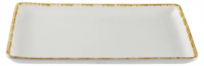 Produktbild von METRO PROFESSIONAL Speiseteller, Ateo, 23 x 17 cm, Porzellan, beige, 6 Stück