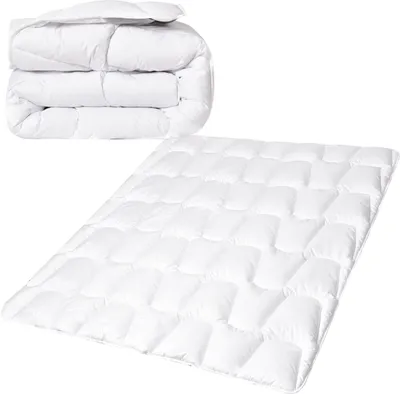 Produktbild von sei Design SWAN de Luxe Winterbettdecke – Perkal Baumwolle – 135x200 cm