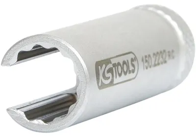 Produktbild von KS Tools 150.2232, Buchse, 1/4", 1 Kopf/Köpfe, Chrom-Vanadium-Stahl, 34 g