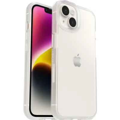 Produktbild von OtterBox React Hülle für Apple iPhone 14 Smartphone - Durchsichtig - 1 - Anitbakteriell, Sturzsicher, Abriebfest - Thermoplastisches Elastomer, Polycarbonat, Plastik