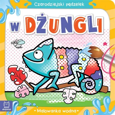 Image de Czarodziejski pńôdzelek W dŇľungli Malowanka wodna