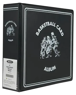 Produktbild von BCW Basketball Album black 3"