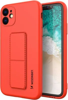 Produktbild von Wozinsky Kickstand Hülle für iPhone 7/8/SE 2020/2022 - Rot KP11397