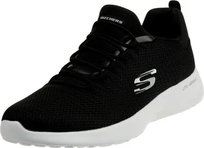 Produktbild von Skechers Dynamight 58360 Herren Sneaker bkw, Gr. 44 EU, mit Memory Foam Einlegesohle, Textil, Leichtgewicht, für Training & Freizeit, Slip-On