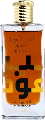Obrázok produktu pre Lattafa Ameer Al Oudh, Unisex, 100 ml, Tekutý parfém, Saffron, Nutmeg, Geranium, Woody Notes,Labdanum, Oud, Vanilla, Leather