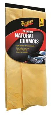 Produktbild von Meguiars Naturleder Natural Chamois Schafsledertuch Leder Tuch Ledertuch X2100