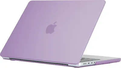 Produktbild von Mobigear Glossy MacBook Pro 16 Zoll (2021-2026) Hardcase Hülle MacBook Case - Lila - Model A2485 / A2780 / A2991 / A3186 / A3428 / A3429