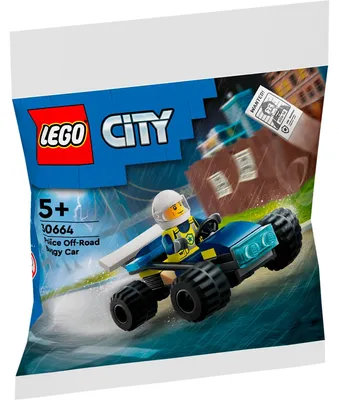 Zdjęcie produktu dla LEGO City Policyjny łazik terenowy, Zestaw do budowania, 5 lat(a), Plastik, 35 szt., 35 g