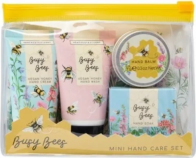 Produktbild von Heathcote & Ivory Busy Bees Handpflege-Set - Thymian & Honig