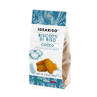 Image de Biscuits au riz et à la noix de coco, 180 g