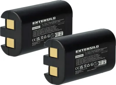Produktbild von EXTENSILO 2x Akku kompatibel mit Dymo LabelManager PnP, 260, 260 P, 280 Drucker Kopierer Scanner Etiketten-Drucker (1000 mAh, 7,4 V, Li-Ion)