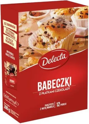 Obrázok produktu pre Delicje Babeczki czekoladowe 280 g