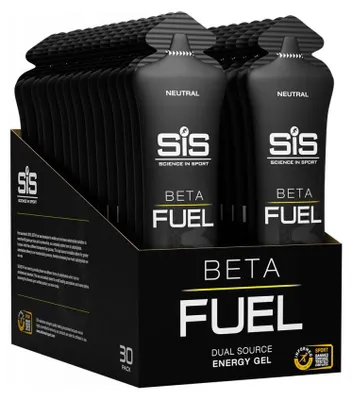 Produktbild von SIS Beta Fuel Gel (30x60ml) Neutral - Energie & Ausdauer - Energie-Gel