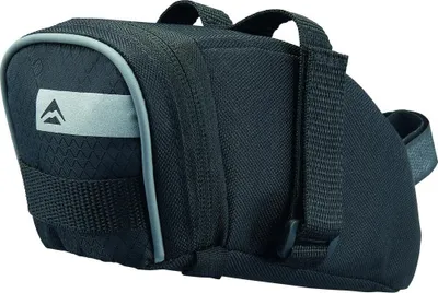 Immagine prodotto di Borsa da sella Merida con chiusura in velcro, nero-grigio, taglia L - robusta borsa da telaio con...