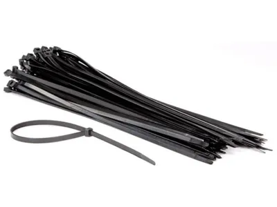 Produktbild von Perel Kabelbinder Nylon schwarz, 100 Stück, Kabelbinder 500 x 8,8 mm, UV-beständig,