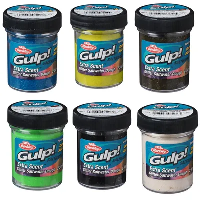 Produktbild von Berkley Gulp Dough - 65g Forellenteig, Farbe:Blue Silver Glitter, Sorte:Fishoil