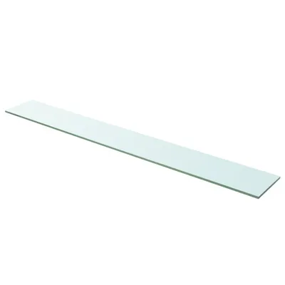 Zdjęcie produktu dla vidaXL Półki 2 szt. szkło przezroczyste 110x15 cm