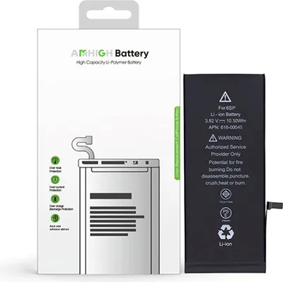 Produktbild von starfix Akku kompatibel mit Apple iPhone 6s Plus inkl. Montagekleber