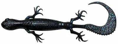 Produktbild von Savage Gear 3D Lizard Black & Blue 10 cm 5,5 g Angelköder