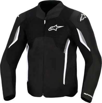 Immagine prodotto di Giacca da moto in tessuto Alpinestars AST V3 Air con inserti traforati, nero/grigio/bianco, taglia S