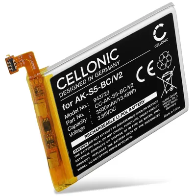 Produktbild von CELLONIC Akku Kompatibel mit Emporia Smart 5, EMS5, AK-S5 (V2)