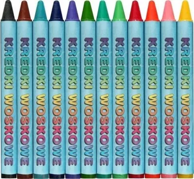 Produktbild von Titanum-Wachsmalkreiden 12 Farben
