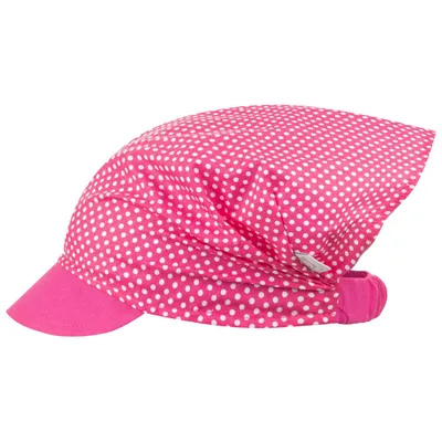 Produktbild von Schirmmütze Mädchenmütze Sommermütze Punkte, Rosa, Gr. 46/48