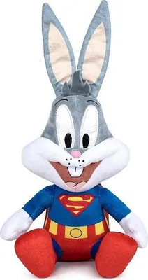 Produktbild von Bugs Bunny Plüschtier Looney Tunes Superman 17 cm Superhelden Stofftier