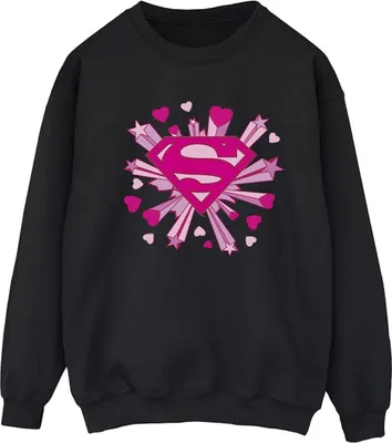Produktbild von DC Comics - Sweatshirt für Damen BI35268 (XL) (Schwarz)