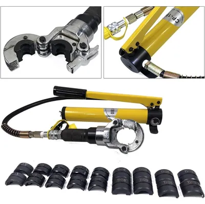 Obrázok produktu pre Hydraulické krimpovacie kliešte – kliešte na lisovanie – kliešte na krútenie potrubí – kliešte na spracovanie káblov – nástroje na lisovanie potrubí