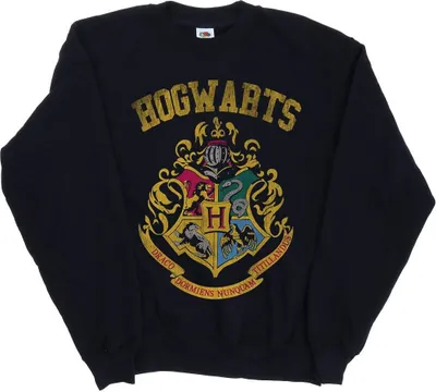 Produktbild von Harry Potter - "Hogwarts" Sweatshirt für Herren BI28387 (L) (Marineblau)