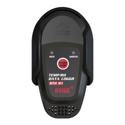 Imagen del producto de BSIDE: Registrador de datos USB – Mini registrador de temperatura y humedad, con funciones de registrador de datos, termómetro e higrómetro