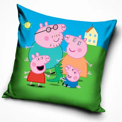 Produktbild von Kissen 40x40cm Peppa Pig