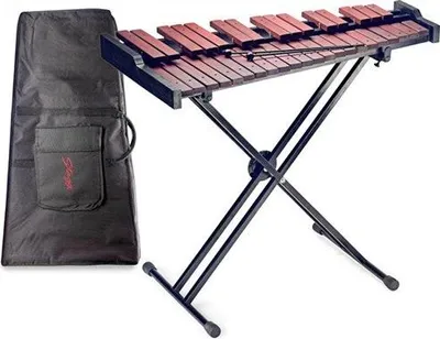 Image de Stagg XYLO-SET 37, xylophone avec support et étui