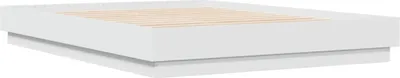 Produktbild von Bettgestell Weiß 150x200 cm Holzwerkstoff