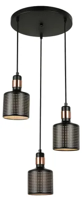 Produktbild von Restenza PND-2439-3-BK Italux Hängelampe