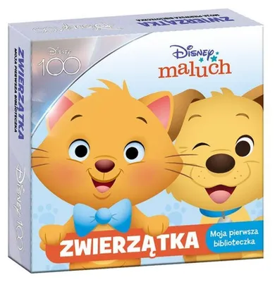 Productafbeelding van Disney Maluch Zwierzatka Moja pierwsza biblioteczka.