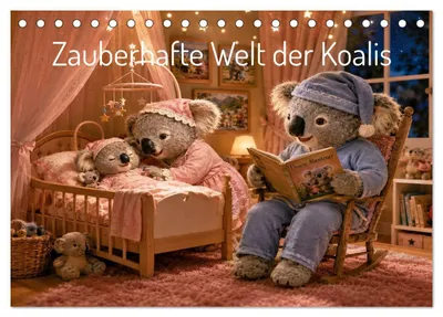 Produktbild von Zauberhafte Welt der Koalis (Tischkalender 2027 DIN A5 quer), CALVENDO Monatskalender