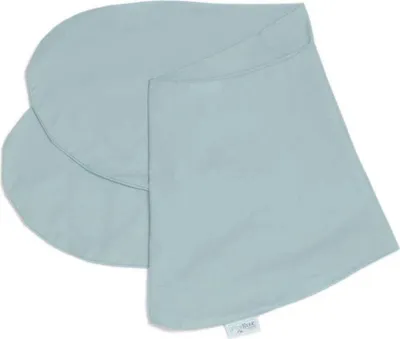 Produktbild von pic Bear  Baumwolle GOTS Ersatzbezug für Stillkissen Classic und Premium Dessin: GOTS Celadon-grün