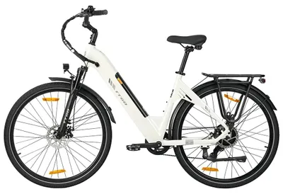 Imagen del producto de Bicicleta eléctrica urbana para hombre - Modelo C3 SE - Ruedas de 71 cm - Batería de litio de 36V y 18Ah - Autonomía superior a 60 km - Motor sin escobillas - Para dos personas