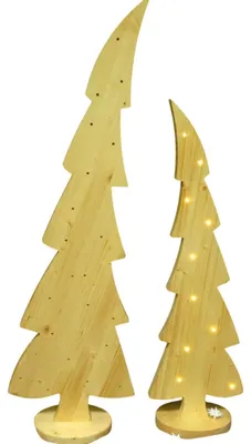 Produktbild von Weihnachtsbaum Set geschwungen, 85 cm und 105 cm