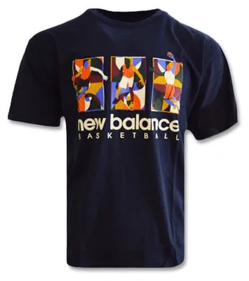 Produktbild von New Balance Hoops Classics T-shirt - MT23587 ECL